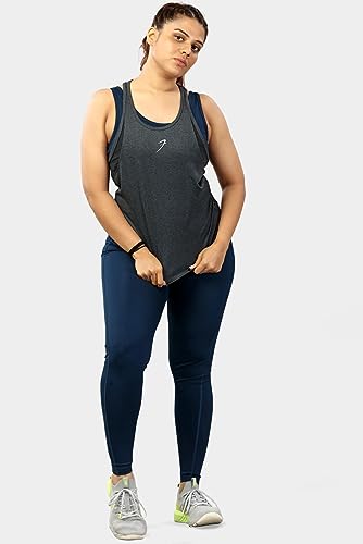 Image of Bold Melange Women's Comfort Fit Activewear Sports and Gym Tank Top