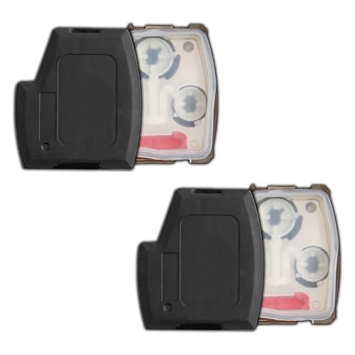 Carcasa de llave KeylessOption con almohadilla de botones para coche (Pack de 2) 2