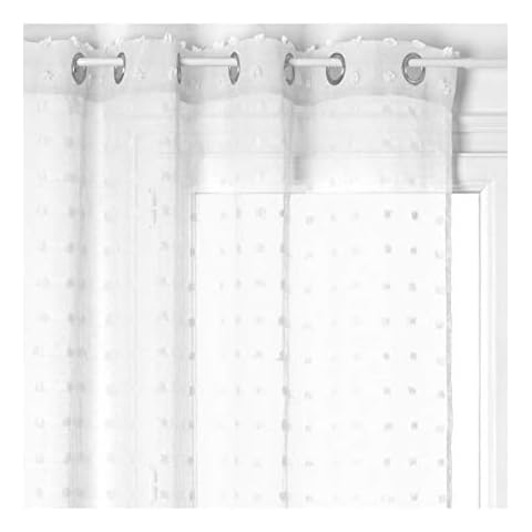 Voilage Lily Blanc 140x240 cm Cover