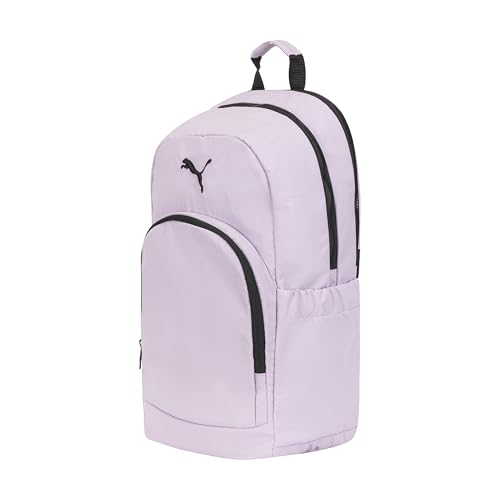 Image of PUMA Women's Stellar Backpack with Luggage Strap, Padded Adjustable Straps & Water Bottle Pockets, Lilac Frost, One Size