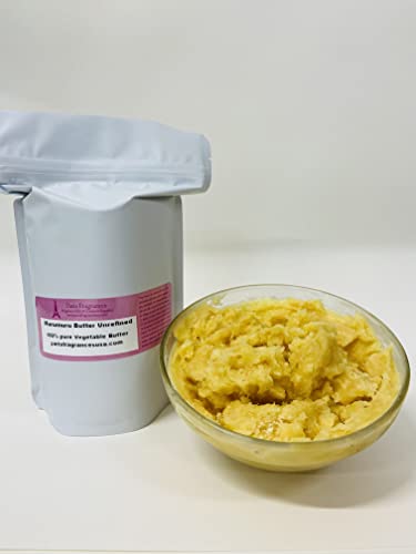 Murumuru Butter - Natural Unrefined - 16 Oz (1 lb) - Sustainable Product of The Brazilian Amazon - Extraction: Cold Pressed