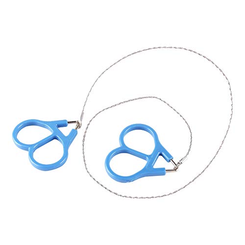 Pipe Cable Saw,Camping Wire Saw, for Travel Hiking Hunting Outdoor Survival Tool Lightweight and Flexible, Ideal for Hunter Fisherman Explorer