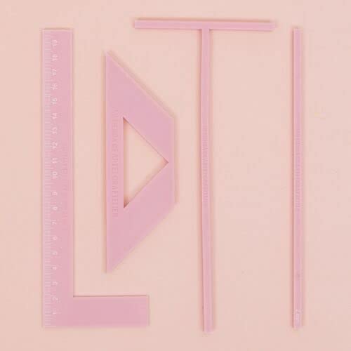 Craftelier - Kit Rulers and Binding Squares, Pink - Image 2
