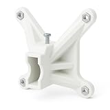 KIRTENOX VESA-Adapter kompatibel mit HP Monitoren: M22f, M24f, M24fd, M24fw, M24fwa, M27f, M27fd, M27fq, M27fw, M27fwa - M32f, 524sa, 524sw, 524sf, 527sa, 527sw F - 5322 SF (Weiß)