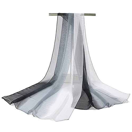 Women Belly Dance Veil Chiffon Dancing Hand Scarf Gradual Color