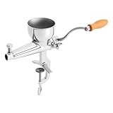 Manual Wheatgrass Juicer, Stainless Steel Hand Press Juicer Extractor, Healthy Juice Making, Efficient Hand Crank Operation Easy to Clean, for Wheat Grass Fruit and Vegetables