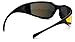 Pyramex Exeter Safety Eyewear, Sky Red Mirror Anti-Fog Lens With Black Frame
