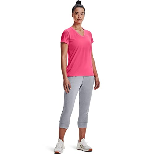 Image of Under Armour Womens Tech V-Neck Short-Sleeve T-Shirt