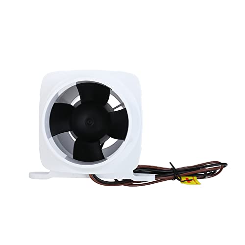 Mono-Gatari Marine Bilge Air Blower In-Line Marine Blower Dc12V 130 Cfm Marine Boat Electric Bilge Air Blower For Yacht Caravan Buildings Quiet Boat White #TOP2