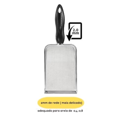 Pá Higiênica De Areia Para Gatos Pazinha Coletora Higiênica Premium 2.0mm