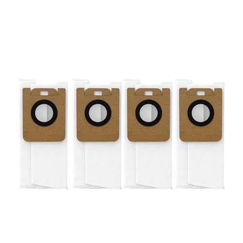 Dust Bags. Compatible For Dreame Bot Z10 Pro, Compatible For Xiaomi L10 PLUS, Dust Bin Disposable Garbage Bag, Robot Vacuum Cleaner Replaceable Parts (Color : 4pcs)
