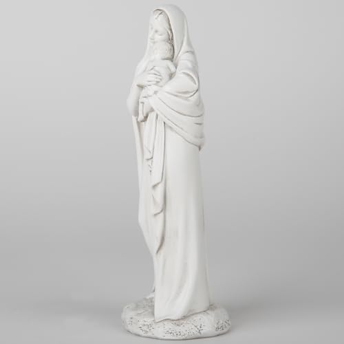 Estatua de Madonna y Niño 7 pulgadas decoración católica miniatura 4