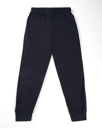Image of Sayama Pack of 2 Cotton Blend Gripper Stylish Kids Lower and Regular Fit Trackpants Plain Lounge Pants for Boys and Girls