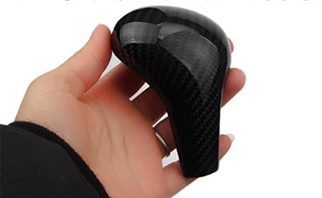 Carbon Fiber Center Console Gear Shift Knob Trim Cover for Audi A4 S4 2008-2012