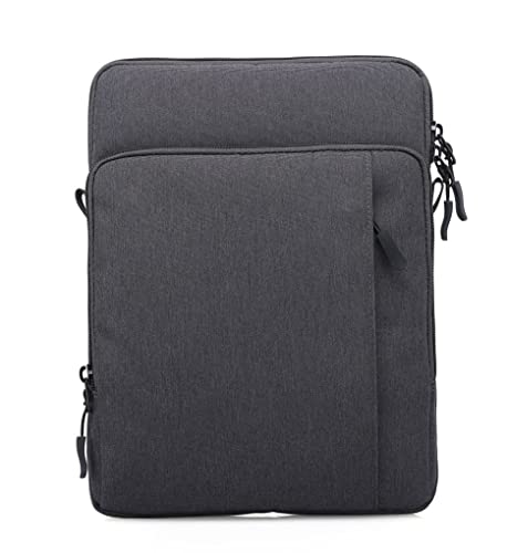 Image of SWOOK 13 inch Laptop Sleeve Case 13.3 Compatible with New MacBook Air M1 A2337 A2179 A1932 2018-2021| MacBook Pro A2338 M1 A2251 A2289 A2159 A1989 A1706 A1708|XPS Surface Pro ThinkPad Envy Swift 3 - Black