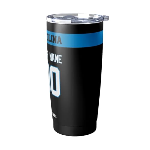 Image of ANTKING Carolina Tumbler 20 oz Travel Coffee Cup Custom Name Number for Men Women Boy Gifts
