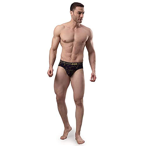 Image of Underjeans Men Cotton Blend Brief - Pack of 2
