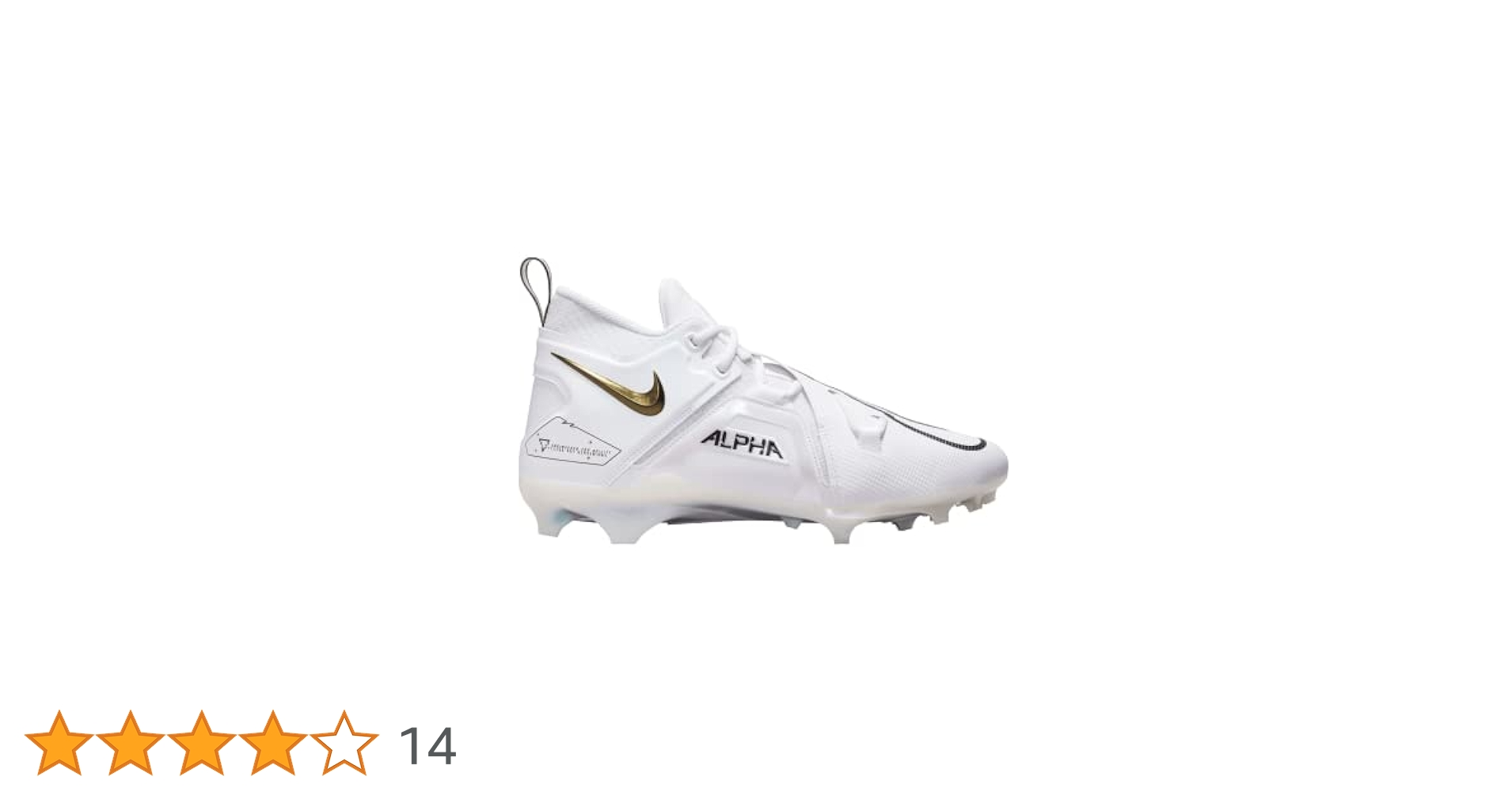 Nike Alpha Menace Pro 2 スパイク ホワイト Nike Alpha Menace Pro 2 Mid Lineman Football Cleats White