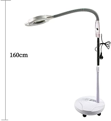 Lupa 3X con lámpara LED blanca y rotación de 360 grados 7