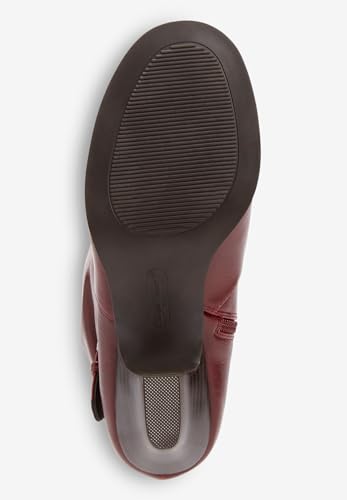 Comfortview Cleo Wide Calf Boot Low Heel Tall Knee High Women's Winter Shoes (Wide Widths Available)3