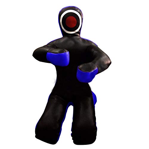 Ring to Cage MMA Throwing Dummy 35 lbs - Blue - Filled for Grappling MMA