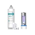Waterdrop WD-G3P800-N2RO Filter and Smart Breathing Light, Replacement for WD-G3P800-W Tankless Reverse Osmosis System, Reduce PFAS, bundle