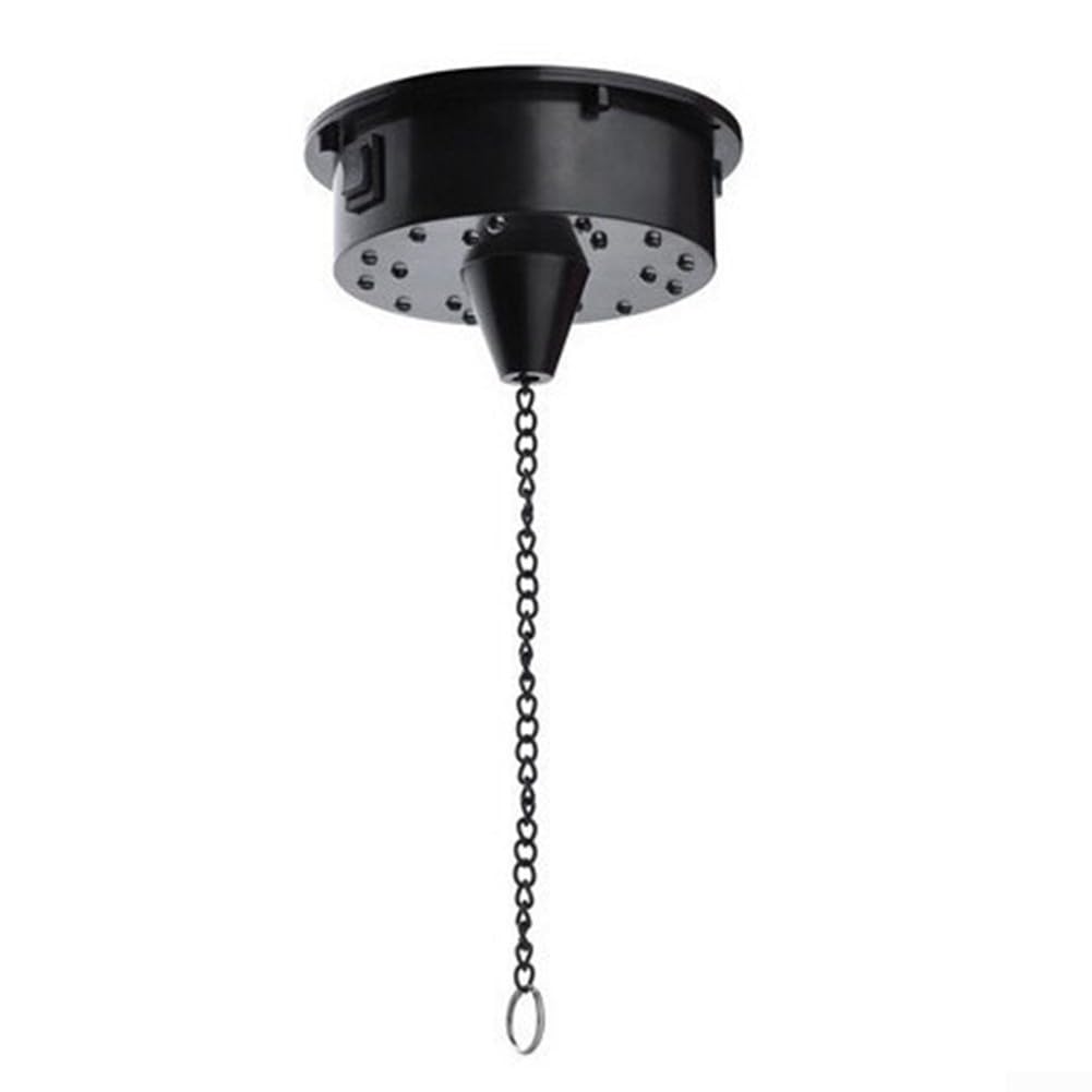 Anpassbarer Geschwindigkeits-Discokugel-Motor mit praktischer Fernbedienung und hellen LED-Lichtern für festliche Atmosphäre (Deckenmotor)