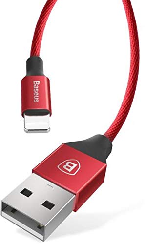 Baseus Lapatilmovil Lightning-kabel voor iPhone 1,8 m, rood - Afbeelding 4