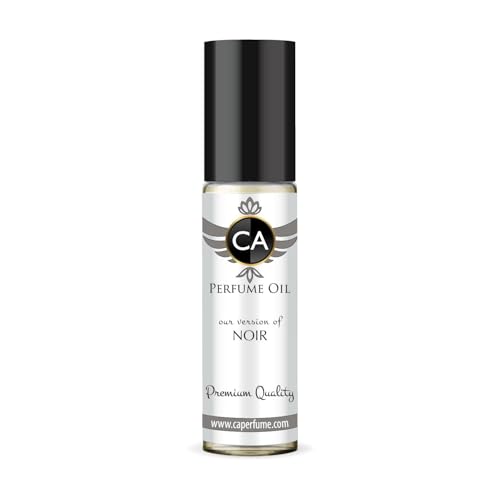 CA Perfume Impression of Noir Unisex Fragrance Oil Aromatic Scent Long Lasting Perfumes for Women &amp; Men Travel Size TSA Ready Mini Parfum Body Oil Roll-on 0.33 Fl Oz 10ml