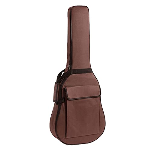 Sac de Guitare Classique étanche à La Poussière étui Stockage Voyage Sac à Dos Sangle, Café 41 pouces - Les Beatles, Paul McCartney, John Lennon, RIngo Starr, George Harrison Sac de Guitare Classique étanche à La Poussière étui Stockage Voyage Sac à Dos Sangle, Café 41 pouces – Image 4