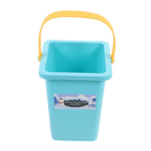 Holibanna Barril De Hielo Cubo De Bebidas Cubos De Hielo Portátiles Cubo Reutilizable Contenedor De Hielo del Congelador Cubo De Hielo De Acero Inoxidable Cubo De Plástico Páginas