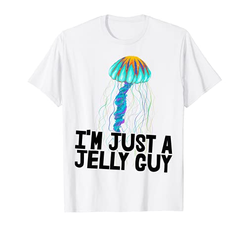 I'm Just A Jelly Guy TShirts Donna Medusa Tees Ocean Love Maglietta