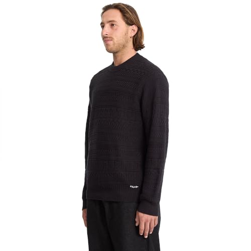 Pull Volcom Dreamdeker Sweater L pour homme en maille décontractée