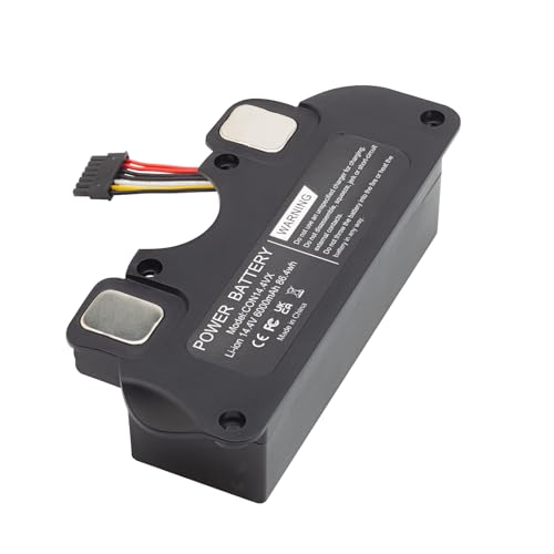 Hauteook 14.4V Li-Ion 6000mAh baterías de aspiradoras batería para Conga 5090 5490 6090 7090 - Batería de reemplazo Completa con Carcasa