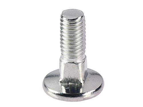 1-20 Stück 15/25 / 30/50 mm Schraubfitting Airlineschiene Fitting Zurrschienen Endbeschlag Airlinescheibe 2 Stück 15 mm – Bild 5