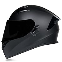 JQF Gear A8 Full Face Motorcycle Helmet – DOT Approved Dual Visor Helmet For Street & Racing | Adult Bike Helmet