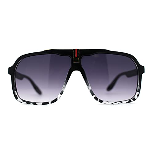 SA106 Mens Racer Mobster Fashion Oversize Sunglasses2