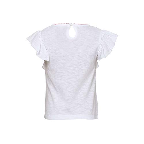 Image of Karrot by Shoppers Stop Girls Round Neck Printed Ruffled Top 206405473-P