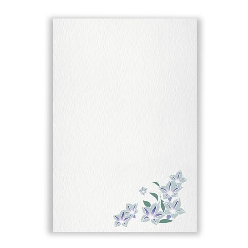 高級紙 私製 喪中はがき 文例印刷入 30枚 デザインNo.010(無地)