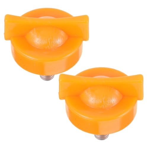 Beavorty 2 Piezas Tornillo de Presión Naranja para Exprimidor Manual de Cítricos, Accesorio Naranja Compatible Máquina Exprimidor de Jugo de Frutas, Repuesto para Prensa Exprimidora