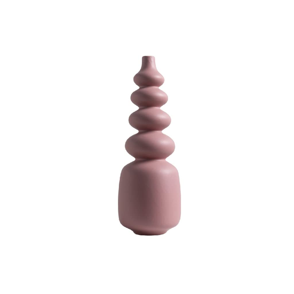 Vase en céramique en forme de gourde design moderne élégant pour salon