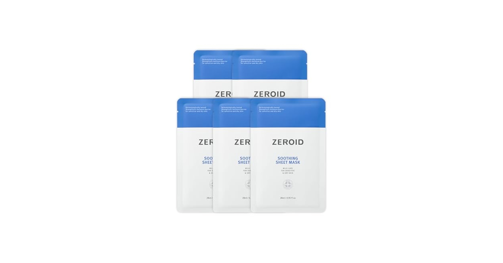 40枚 ゼロイド ZEROID パック SOOTHING SHEET MASK Amazon.com : ZEROID | Soothing Sheet Mask | Face Masks