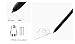 S24 Ultra S Pen (WithBluetooh) Replacement for Samsung Galaxy S24 Ultra 5G All Versions Stylus Pen, 4096 Pressure Senesor, with 5PCS Tips/Nibs (Dark Gray)