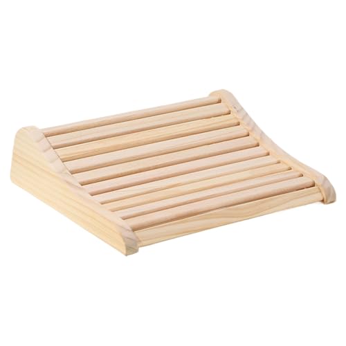 Reposacabezas de madera hueca, cojín de apoyo cervical, almohada ergonómica para el cuello, ayuda de relajación, recuperación después del entrenamiento, meditación, hogar, gimnasio, hotel, comodidad
