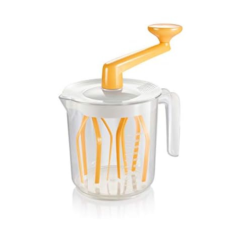 Tescoma Handmixer, Kunststoff, Weiß/Gelb, 1 Litro Cover