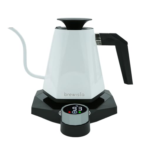 Pava eléctrica Brewista X Series 0.8L acero inoxidable blanca miniatura 1