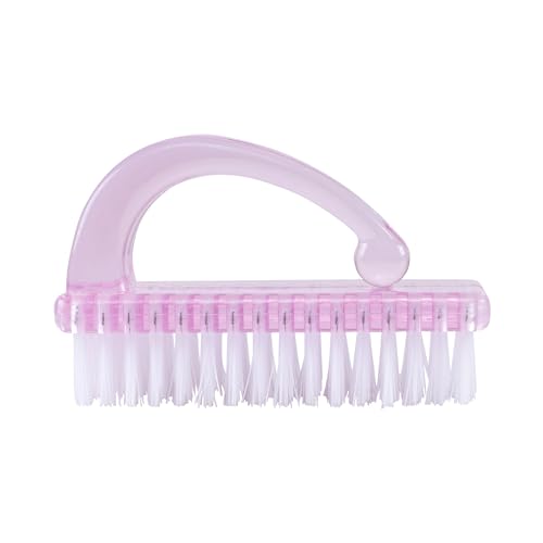 Midazzle Handle Grip Nail Brush Fingernail Cleaner Pedicure Scrub Foot Brushes Toes Cleaning Tool Kit (Multicolor) - Image 3