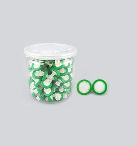 Labzhang 100 Count Syringe Filter, Nylon Hydrofilic Membrane 13Mm Diameter 0.22Um Pore Size, Syringe Lab Filters cover