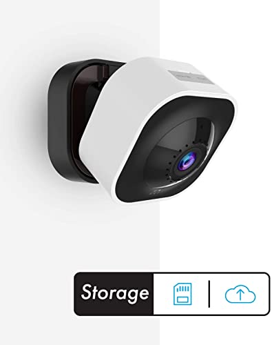 Image of MOMENTUM 2K Indoor Security Camera, Cameras for Home Security, Home Security Camera WiFi, Motion Detection, IR Night Vision, Phone App, 2-Way Audio, HD Video, Siren, 24Hr Cloud Storage, Micro SD Card