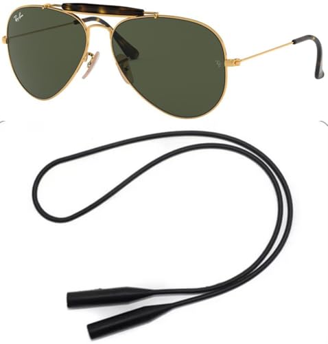 Ray-Ban RB3029 Sunglasses Bundle: RB 3029 181 Arista and Universal Anti-slip Silicone Leash2